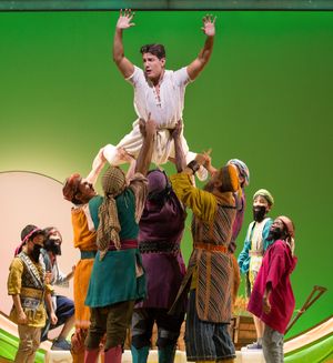 Jac Yarrow and the company @ BroadwayWorld Jac Yarrow and the company Photo