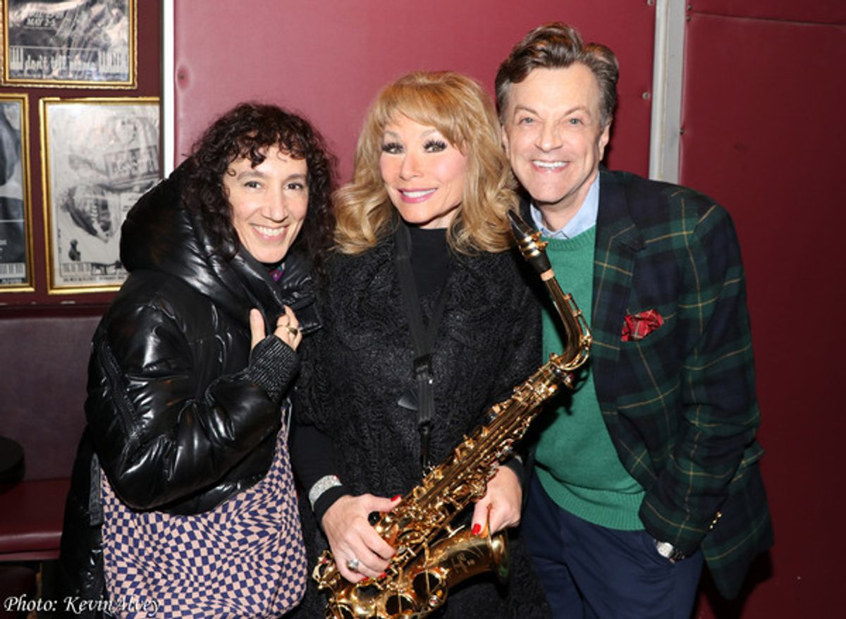 Gabrielle Stravelli, Richard Holbrook, Jim Caruso  at 