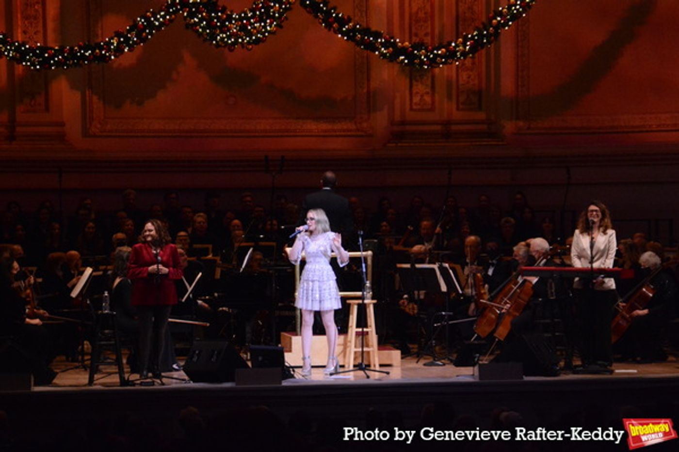 Photos: Go Inside ROCKIN' AROUND THE CHRISTMAS TREE with NY POPS and Ingrid Michaelson  Image