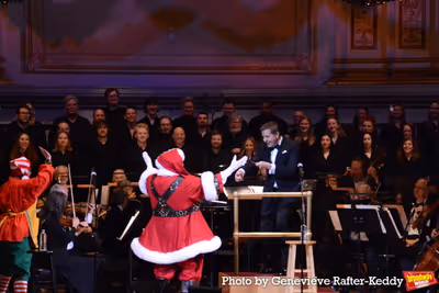 Pecan Pie, Santa Claus, Steven Reineke, Essential Voices USA and The New York Pops Photo