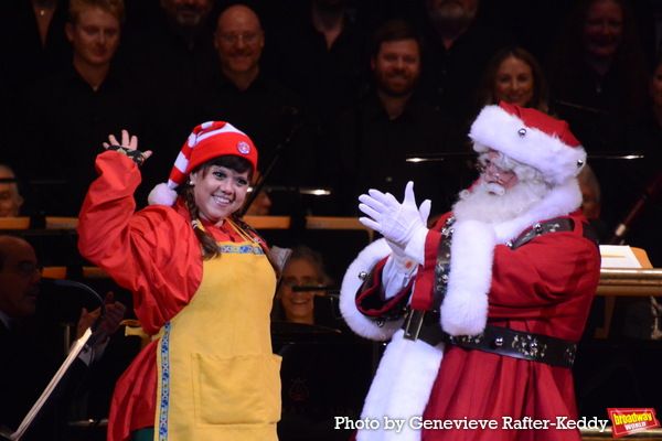Pumpkin Pie and Santa Claus Photo