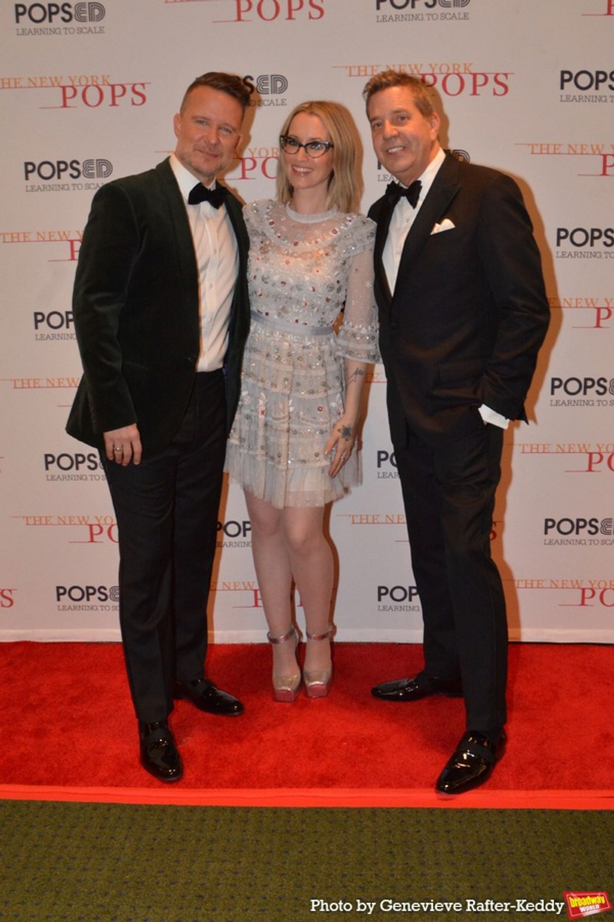 Will Chase, Ingrid Michaelson and Steven Reineke at 