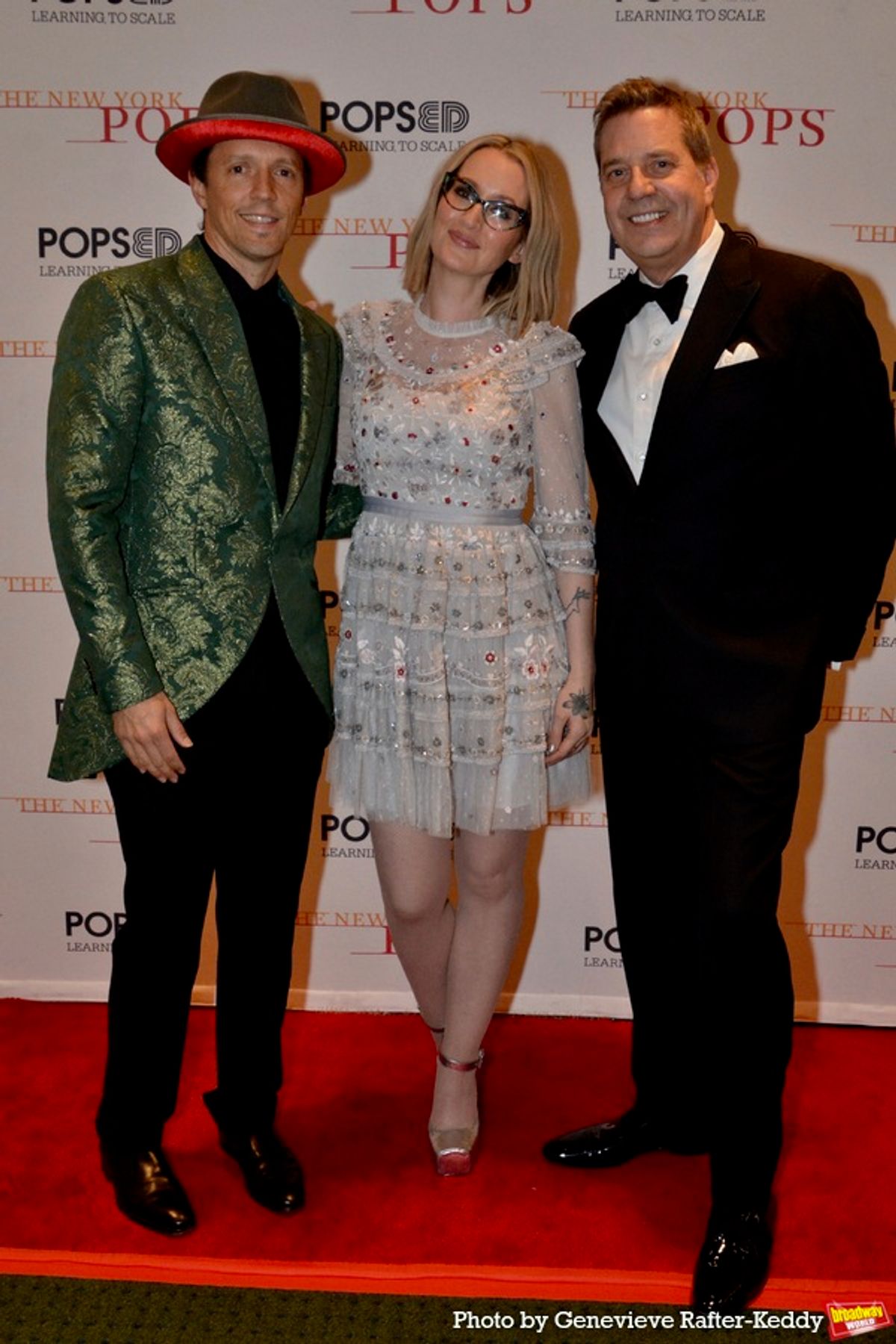 Jason Mraz, Ingrid Michaelson and Steven Reineke at 