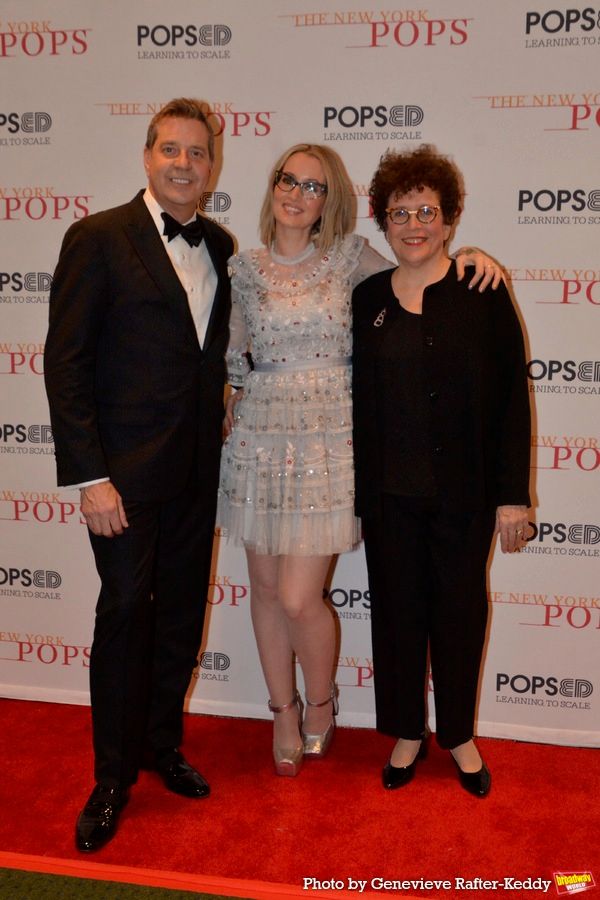 Steven Reineke, Ingrid Michaelson and Judith Clurman Photo
