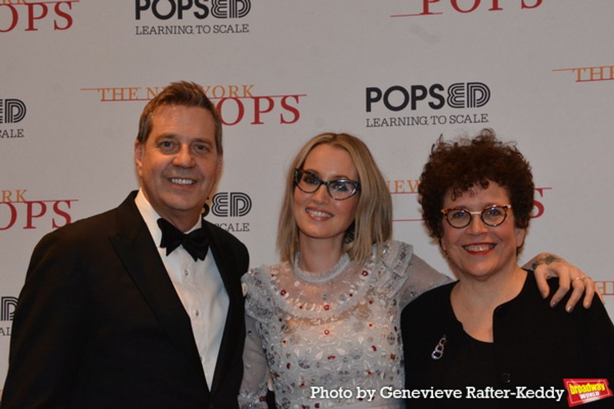 Steven Reineke, Ingrid Michaelson and Judith Clurman at 