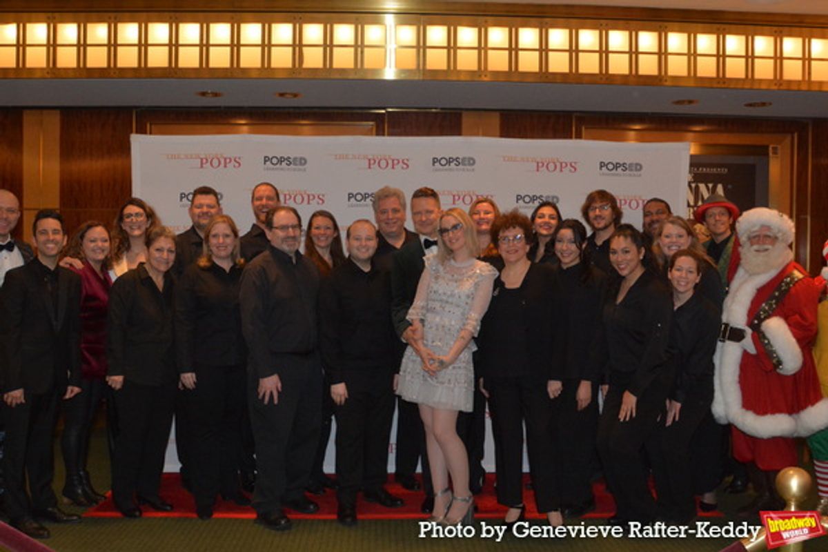 Ian Axel, Allie Moss, Hannah Winkler, Jason Mraz, Will Chase, Chad Vaccarino, Ingrid Michaelson and Santa Claus join Judith Clurman and members of Essential Voices USA that include-Norman Schwabe, Derek Hake, Autumn Wilson, Michael Douris,Heidi Trump, Maria Tramontozzi, Matt Herbek and  Alonzo Johnson at 