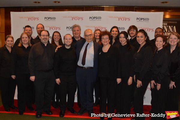 Richard Maltby, Jr. join Judith Clurman and members of Essential Voices USA that incl Photo