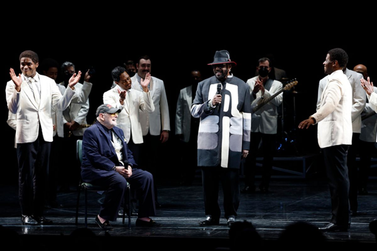 Shelly Berger and Otis Williams at 