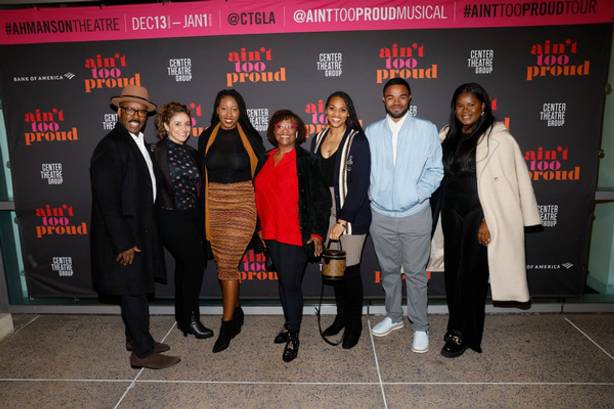 Courtney B. Vance and Bassett Vance Production team members at 