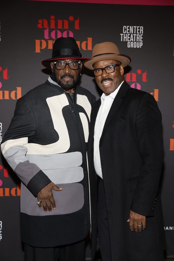 Otis Williams and Courtney B. Vance Photo
