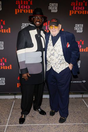 Otis Williams and Shelly Berger @ BroadwayWorld Otis Williams and Shelly Berger Photo