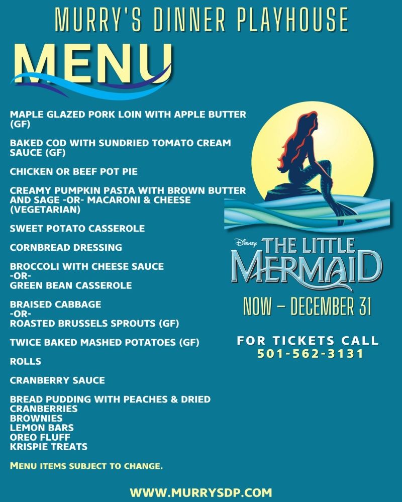 Review: DISNEY'S THE LITTLE MERMAID at Murry's Dinner Playhouse Brings the Disney Magic to Central Arkansas  Image