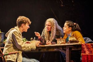 Keir Ogilvy, Finty Williams, Millie Hikasa Photo