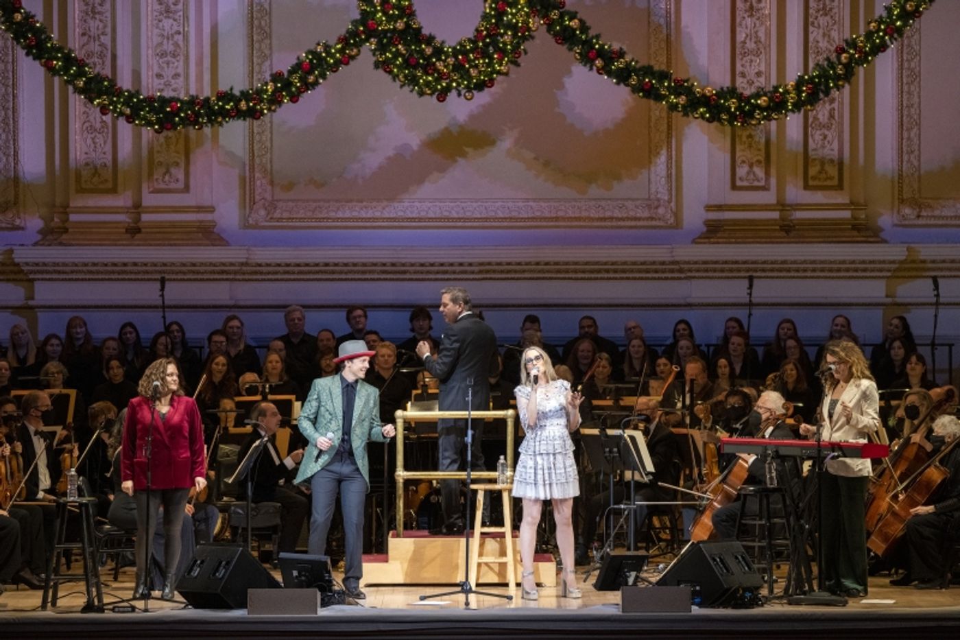 Review: Pop Star Pops To The Pops - Ingrid Michaelson & The New York Pops Pop Some Holiday Cheer With ROCKIN' AROUND THE XMAS TREE at Carnegie Hall  Image