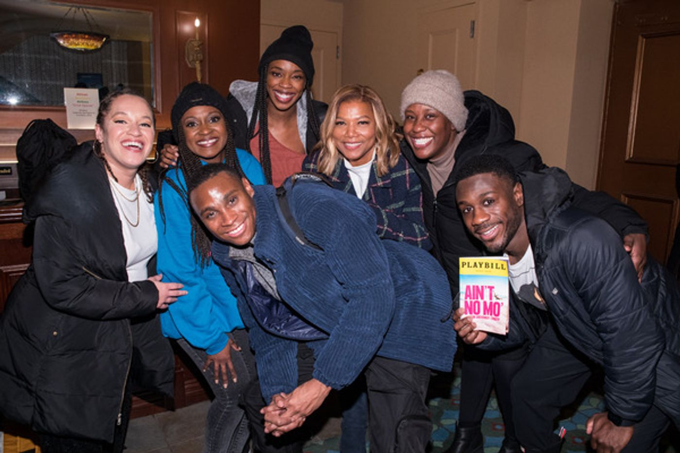 Photos: Whoopi Goldberg, Queen Latifah, Billy Porter, and More Show Up to Support AIN'T NO MO Photos: Whoopi Goldberg, Queen Latifah, Billy Porter, and More Show Up to Support AIN'T NO MO Image
