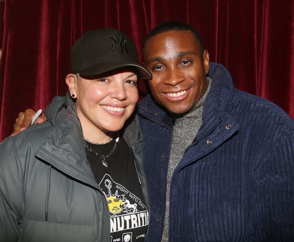 Sara Ramirez and Jordan E. Cooper Photo