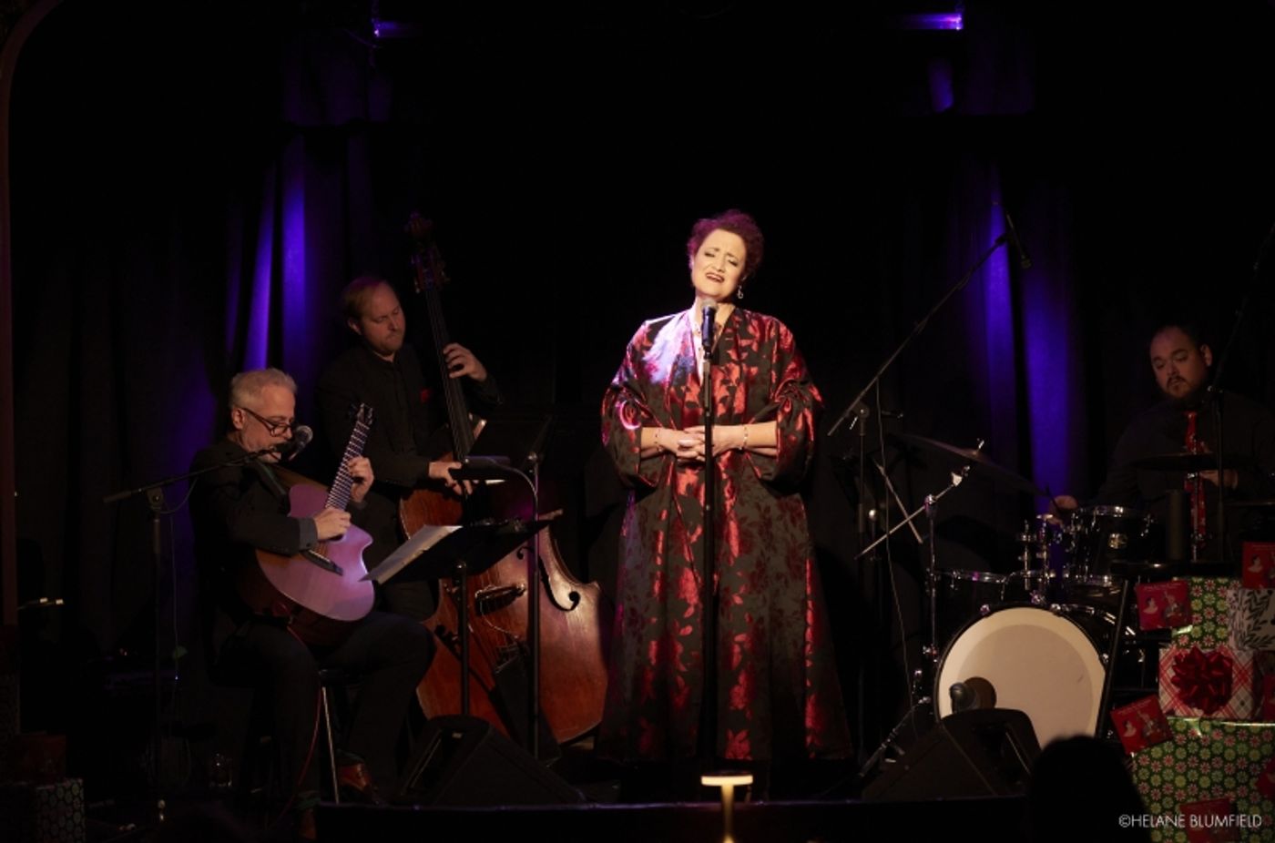 Photos: Regina Zona and Sean Harkness In IT MUST HAVE BEEN THE MISTLETOE at The Triad Photos: Regina Zona and Sean Harkness In IT MUST HAVE BEEN THE MISTLETOE at The Triad Image