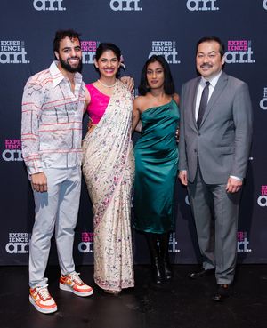 Usman Ali Ishaq, Mahnaz Damania, Uma Paranjpe, and David Shihon @ BroadwayWorld Usman Ali Ishaq, Mahnaz Damania, Uma Paranjpe, and David Shihon Photo