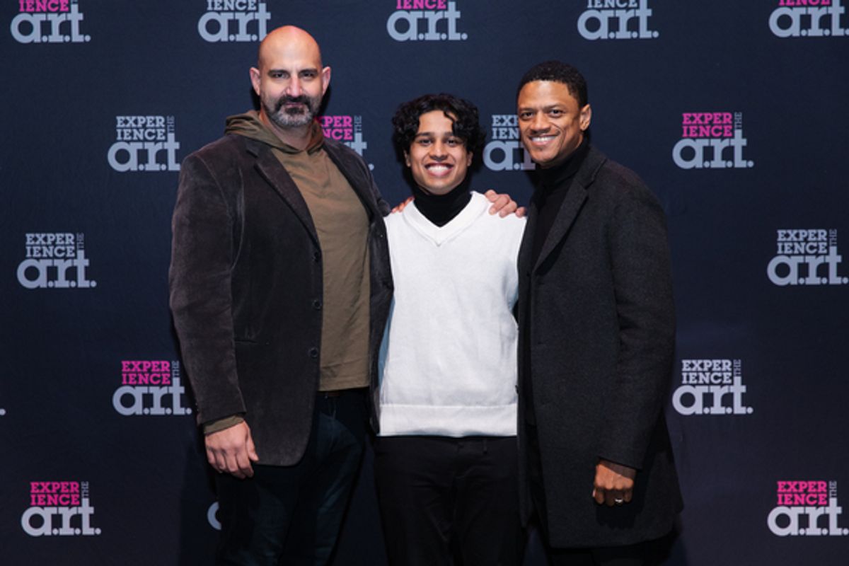 Brian Abraham, Adi Dixit, and Avery Glymph at 