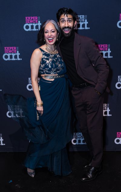 Salma Shaw and Sathya Sridharan Photo