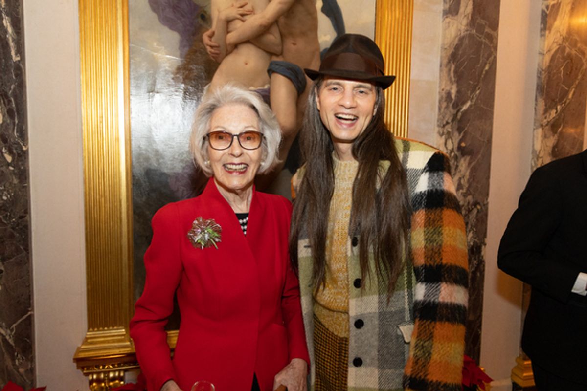 Barbara Tober, Jordan Roth at 