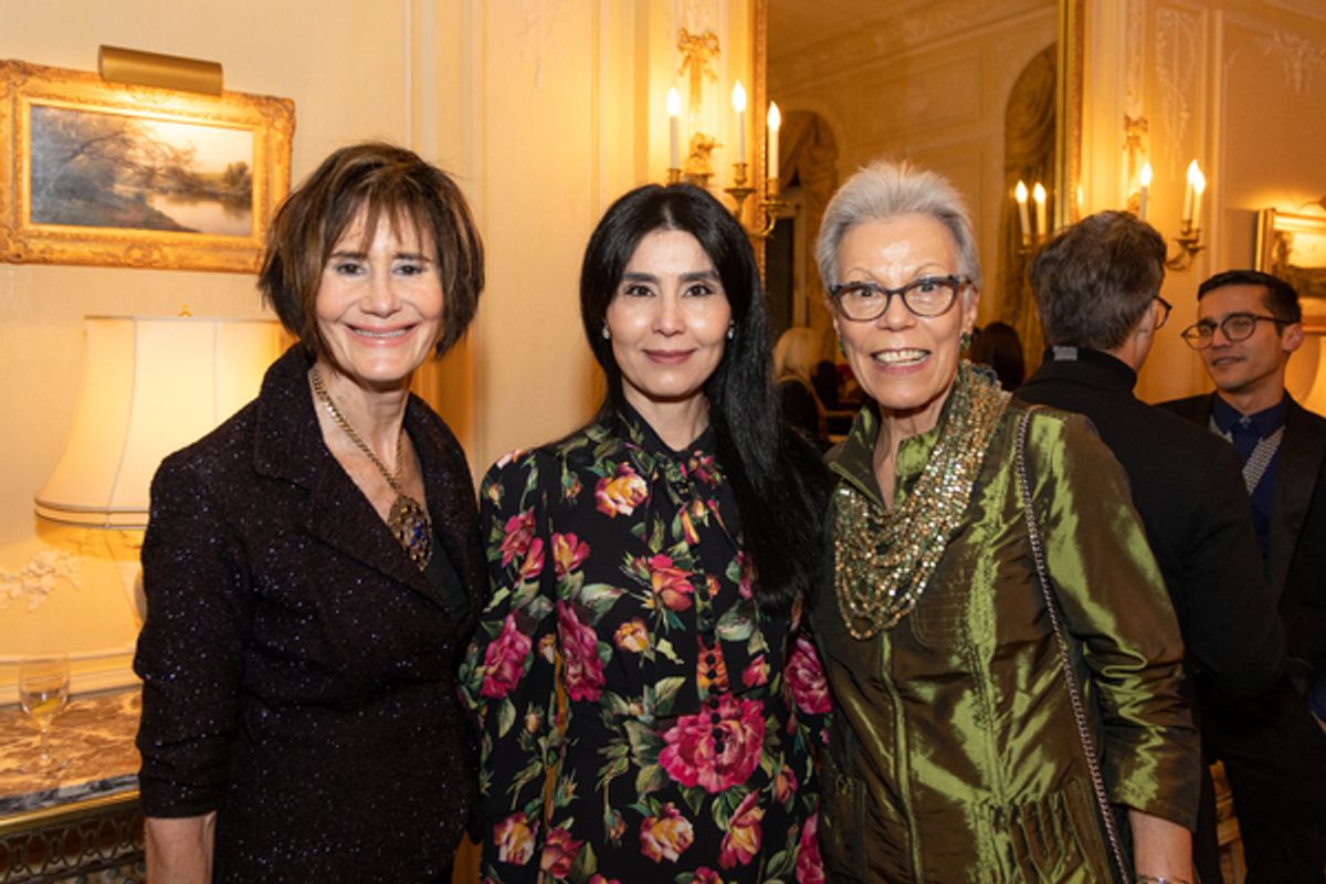 Lee Fryd, Afsaneh Akhtari, Isabelle Orlansky at 