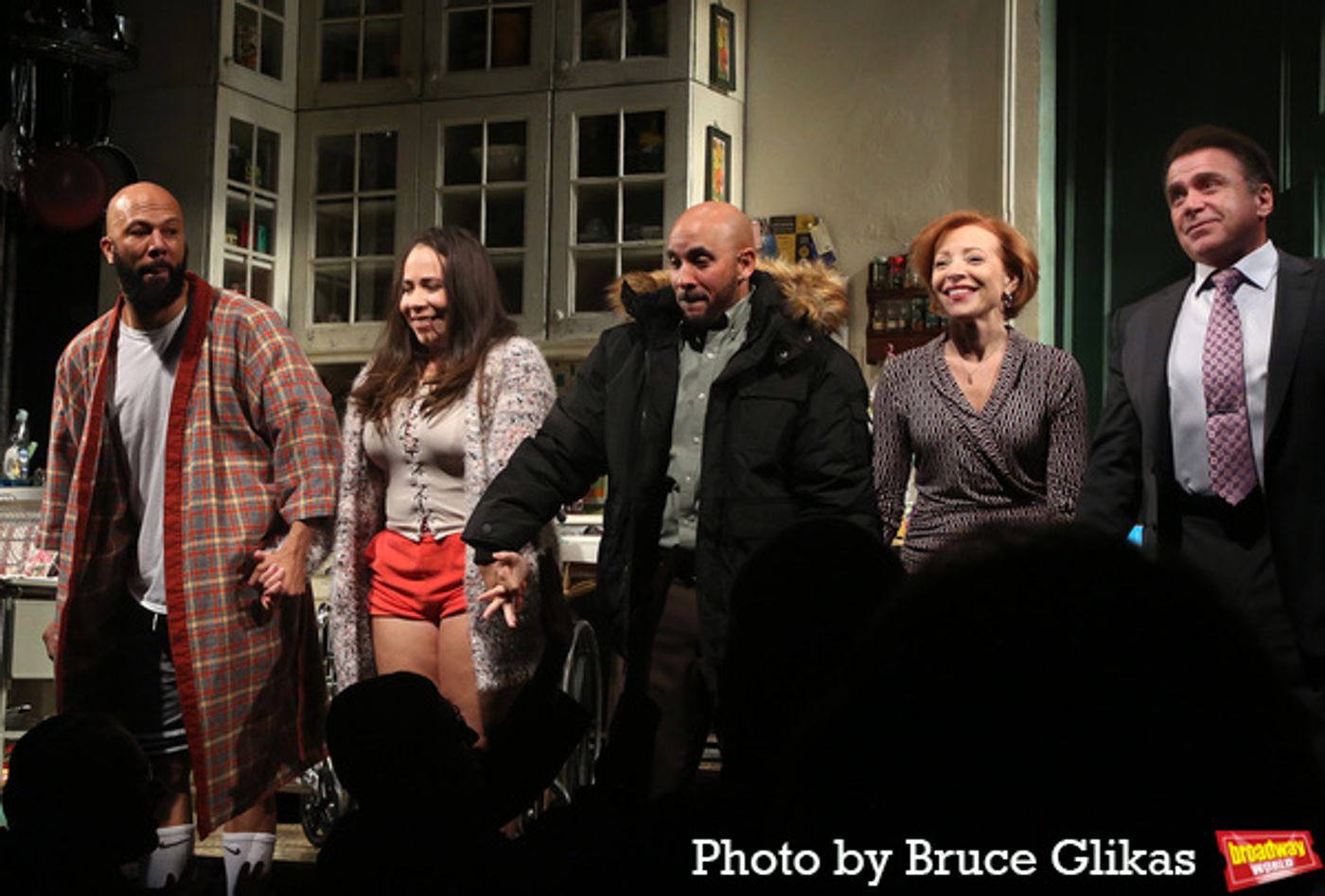 Photos: The Cast of BETWEEN RIVERSIDE AND CRAZY Take Their Opening Night Bows Photos: The Cast of BETWEEN RIVERSIDE AND CRAZY Take Their Opening Night Bows Image