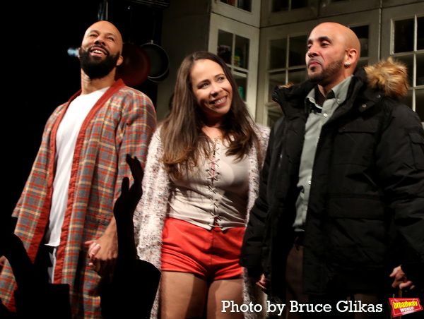 Common, Rosal Colon and Victor Almanzar Photo