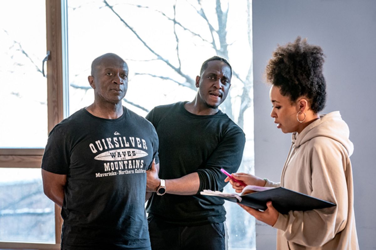 Mensah Bediako, Ashley D Gayle, Amber James  at 