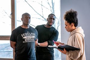 Mensah Bediako, Ashley D Gayle, Amber James  Photo