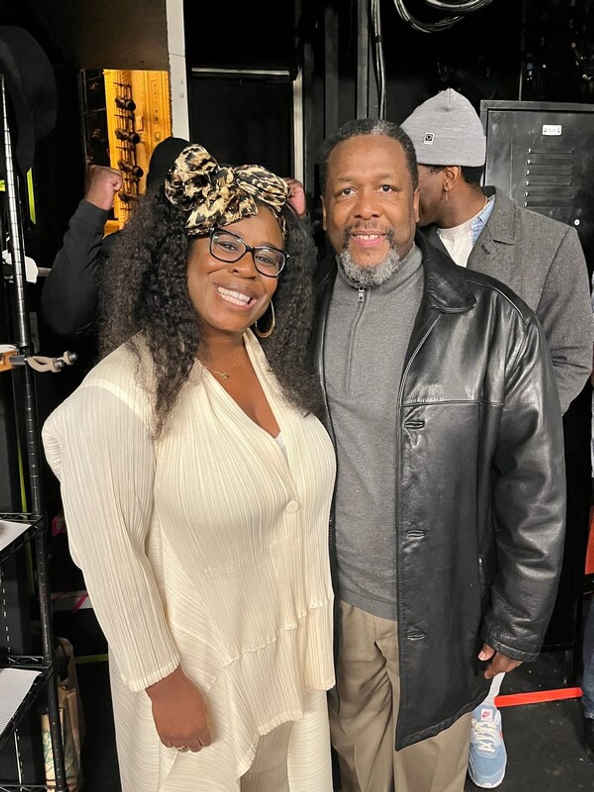 Uzo Aduba, Wendell Pierce at 