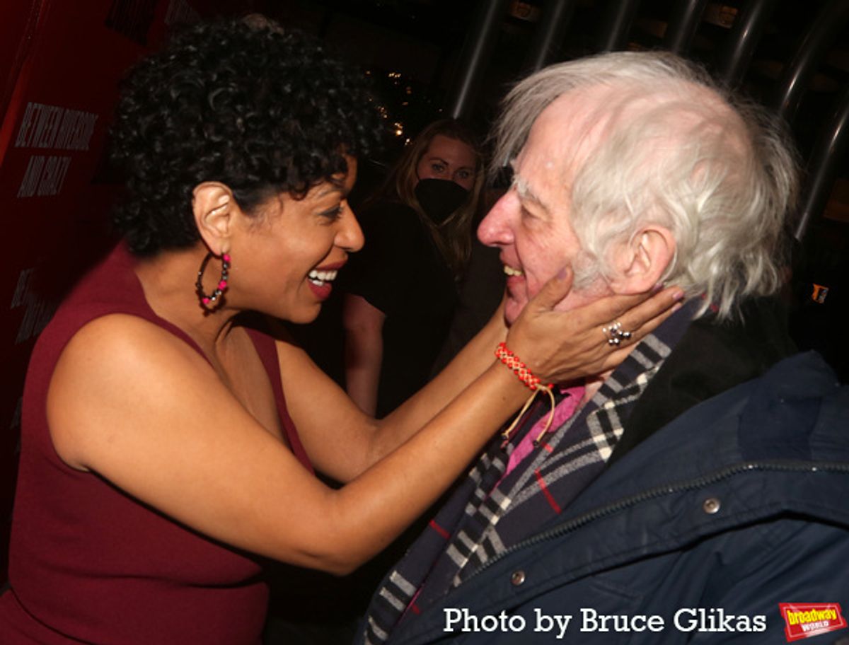 Liza Colon-Zayas and Director Austin Pendleton at 