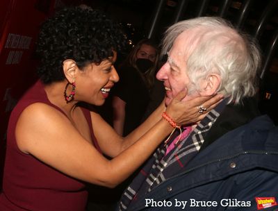 Liza Colon-Zayas and Director Austin Pendleton Photo
