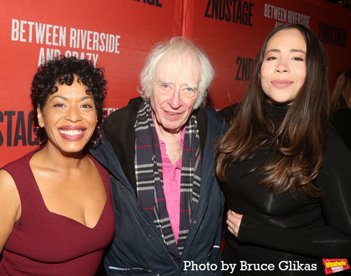 Liza Colon-Zayas, Director Austin Pendleton and Rosal Colon  at 
