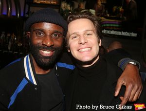 Toby Onwumere and Jonathan Groff @ BroadwayWorld Toby Onwumere and Jonathan Groff Photo