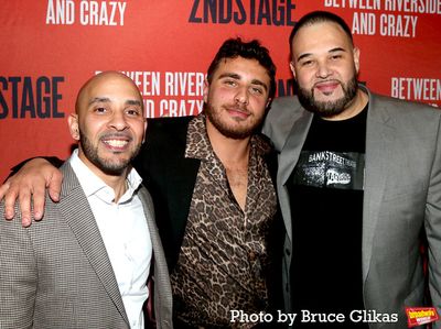 Victor Almanzar, Jake Cannavale and Eric Betancourt Photo