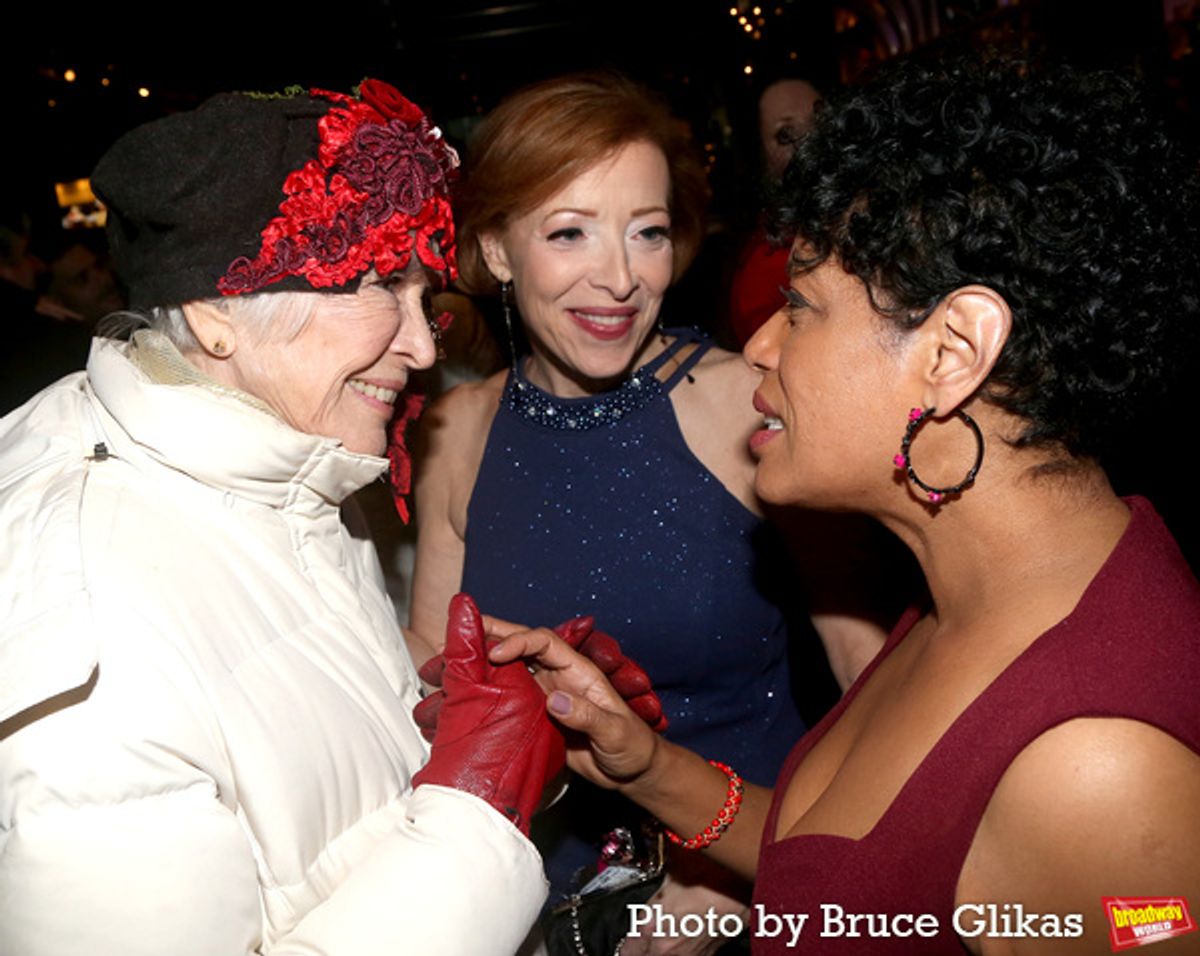 Ellen Burstyn and Elizabeth Canavan, Liza Colon-Zayas at 