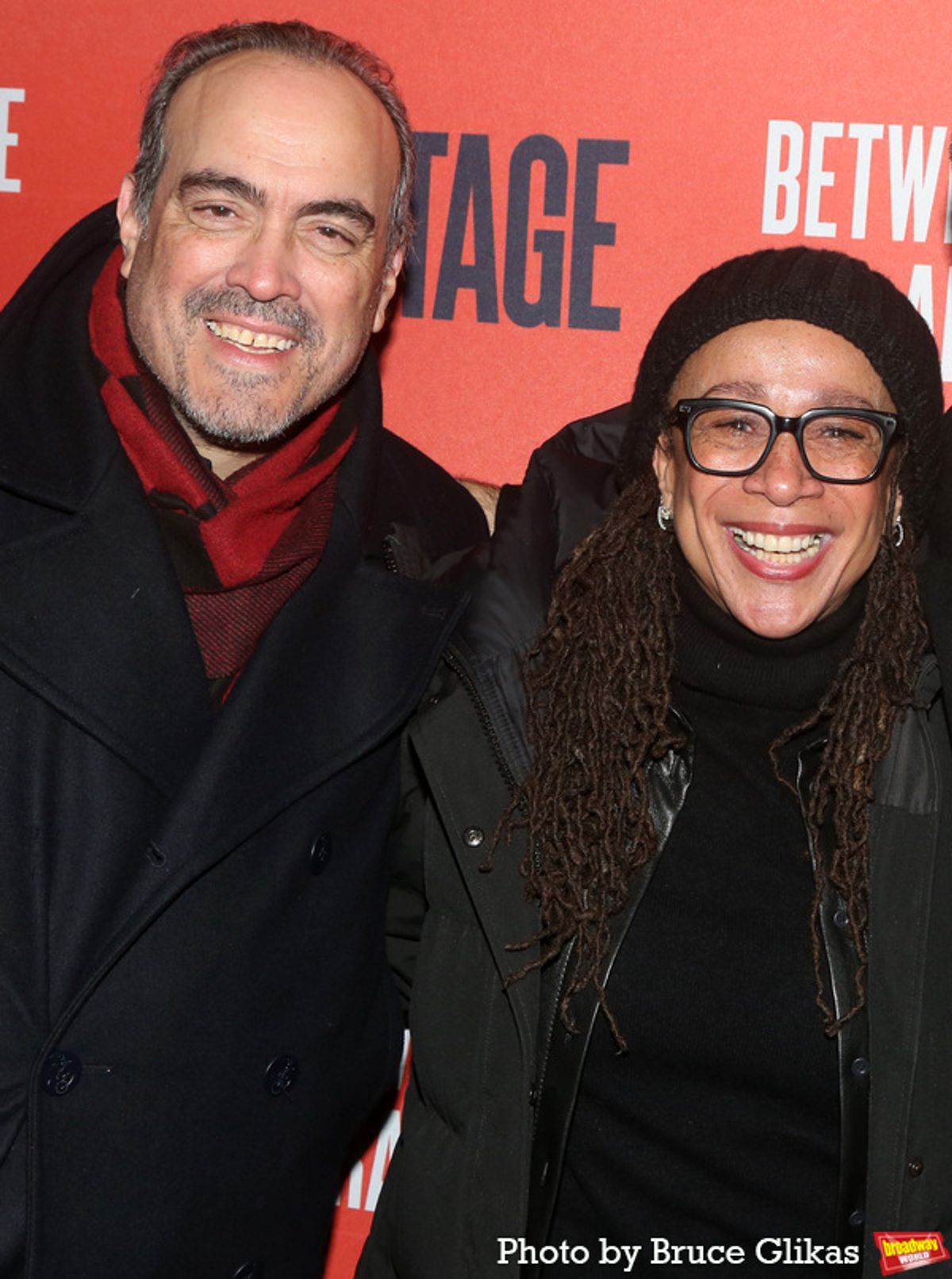 David Zayas and S. Epatha Merkerson at 