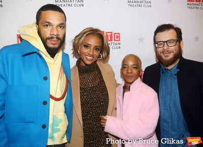 Guest, Lakisha May, Kara Young and Christopher Oscar Pena Photo