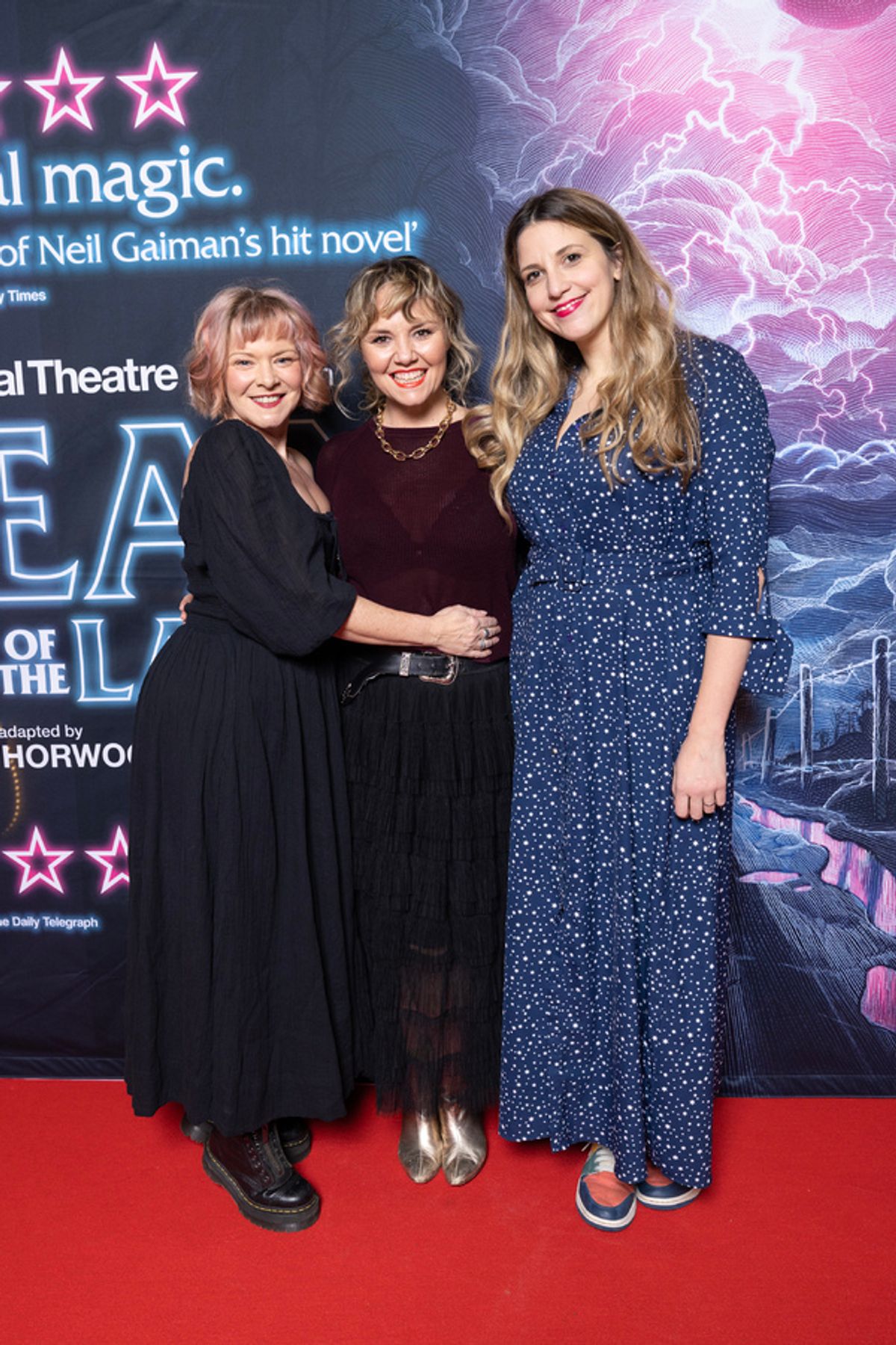 Finty Williams, Charlie Brooks, Katy Rudd at 