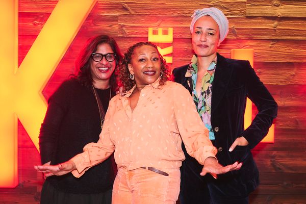 Indhu Rubasingham, Clare Perkins, Zadie Smith Photo