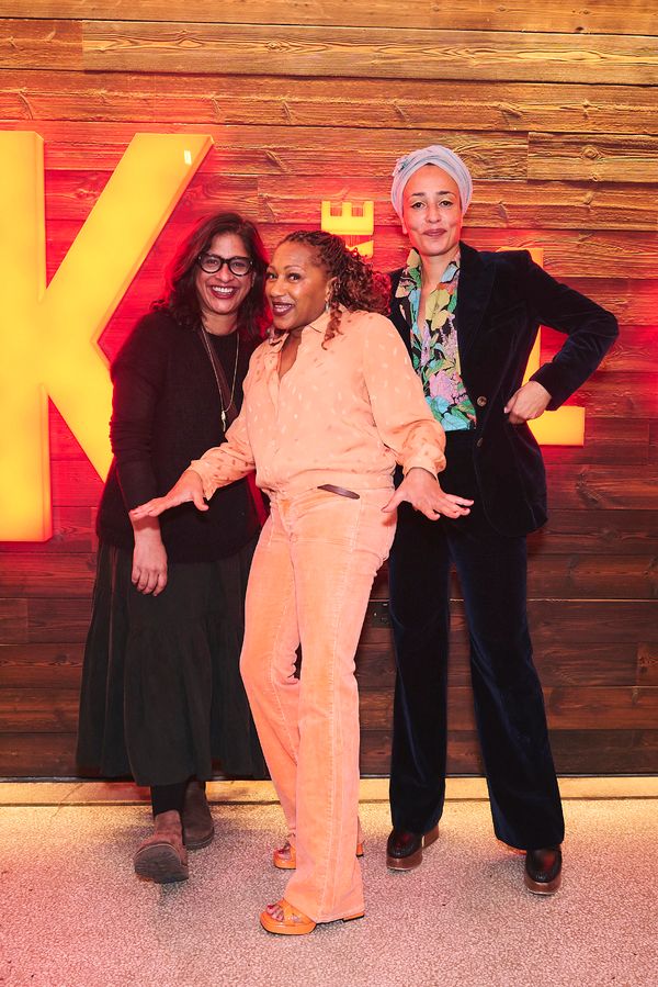 Indhu Rubasingham, Clare Perkins, Zadie Smith Photo