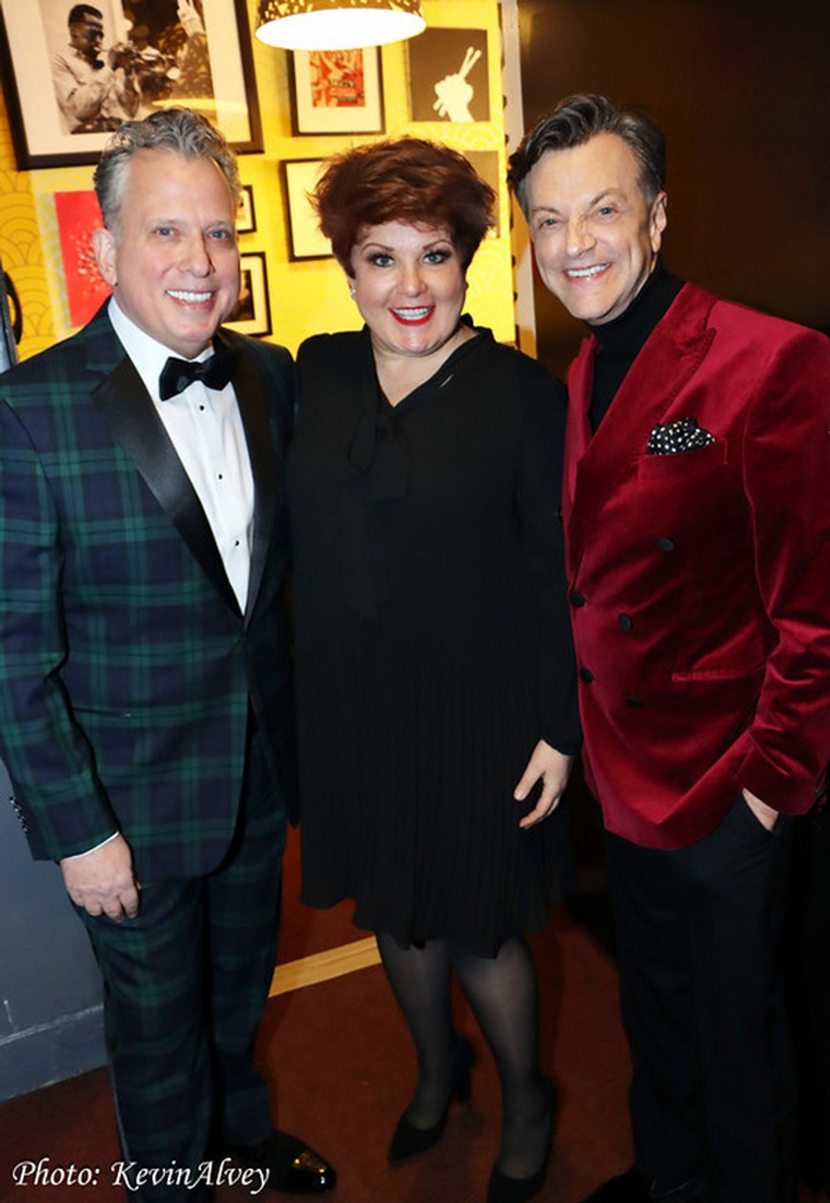 Billy Stritch, Klea Blackhurst, Jim Caruso at 