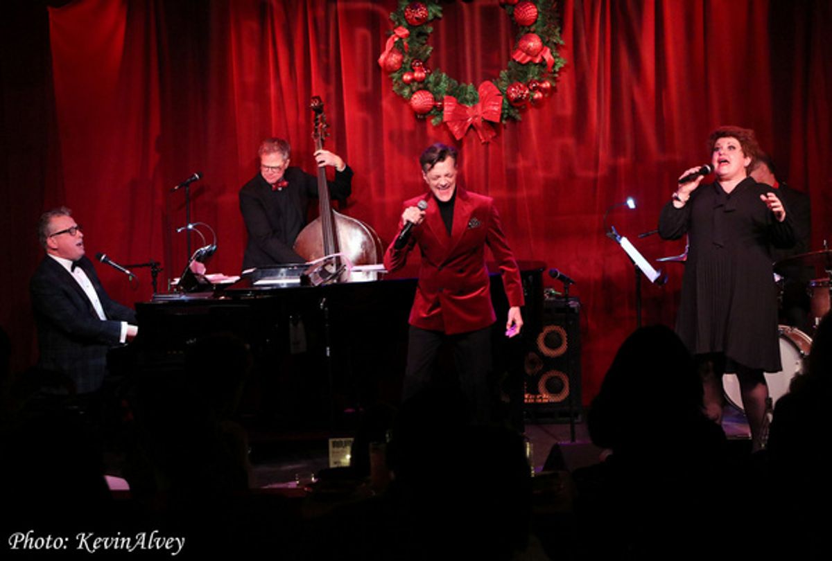 Billy Stritch, Steve Doyle, Jim Caruso, Klea Blackhurst at 