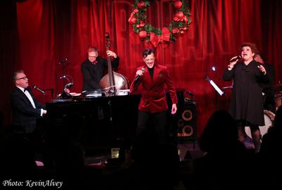 Billy Stritch, Steve Doyle, Jim Caruso, Klea Blackhurst Photo