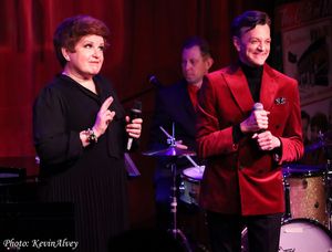 Klea Blackhurst, Jim Caruso Photo