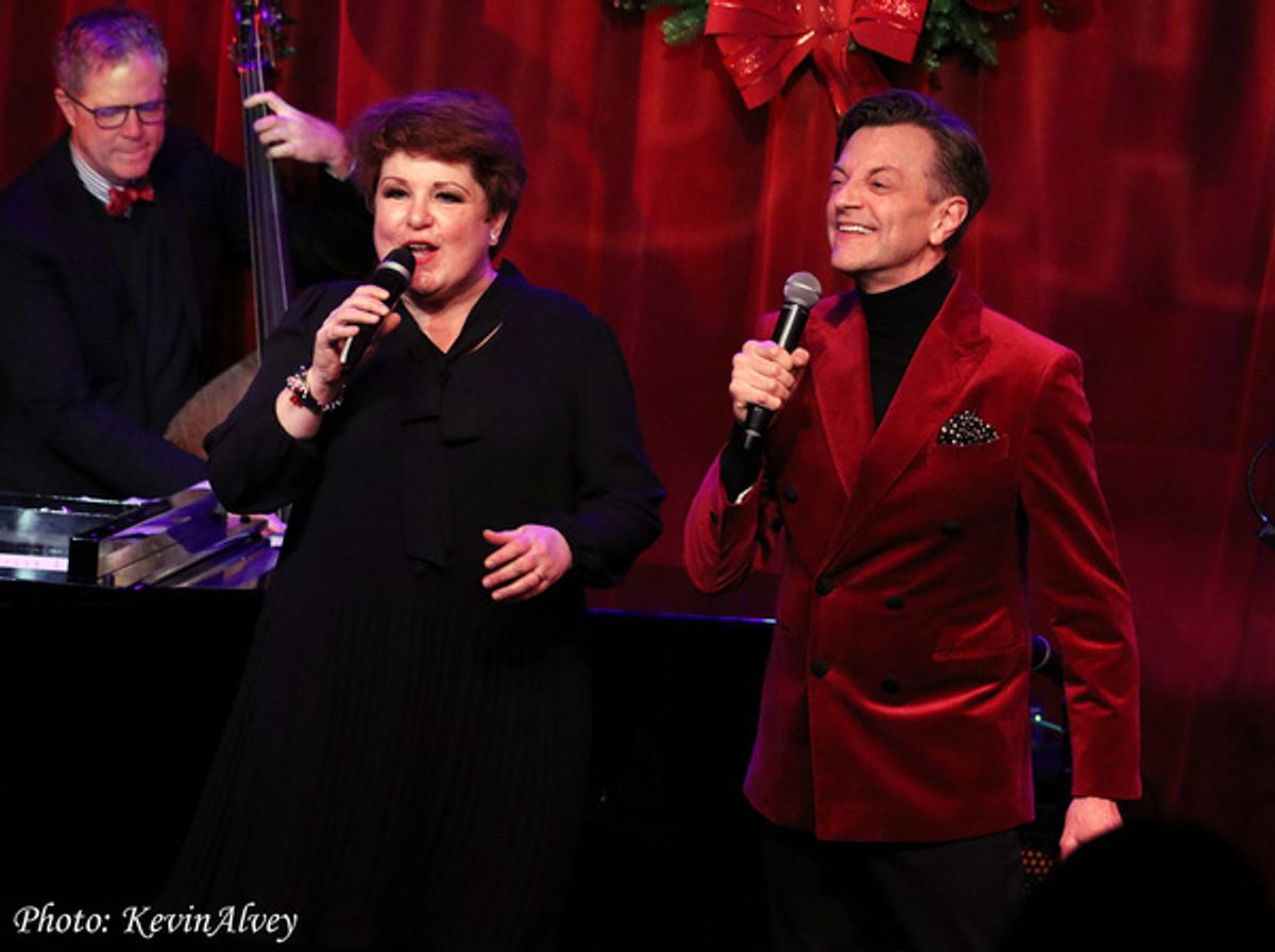 Steve Doyle, Klea Blackhurst, Jim Caruso at 