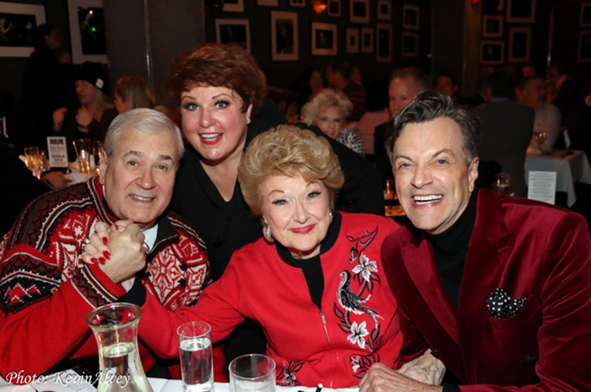 Lee Roy Reams, Klea Blackhurst, Marilyn Maye, Jim Caruso at 