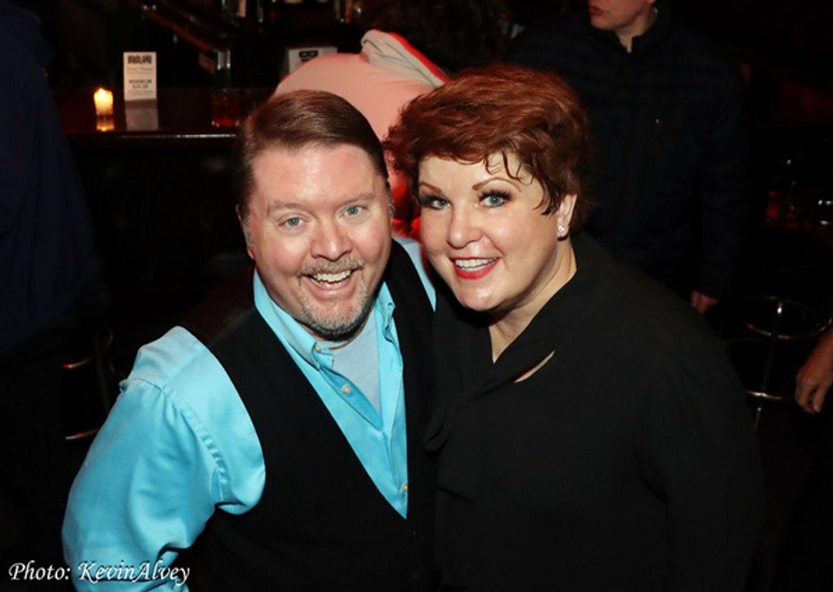 Kevin Alvey, Klea Blackhurst at 