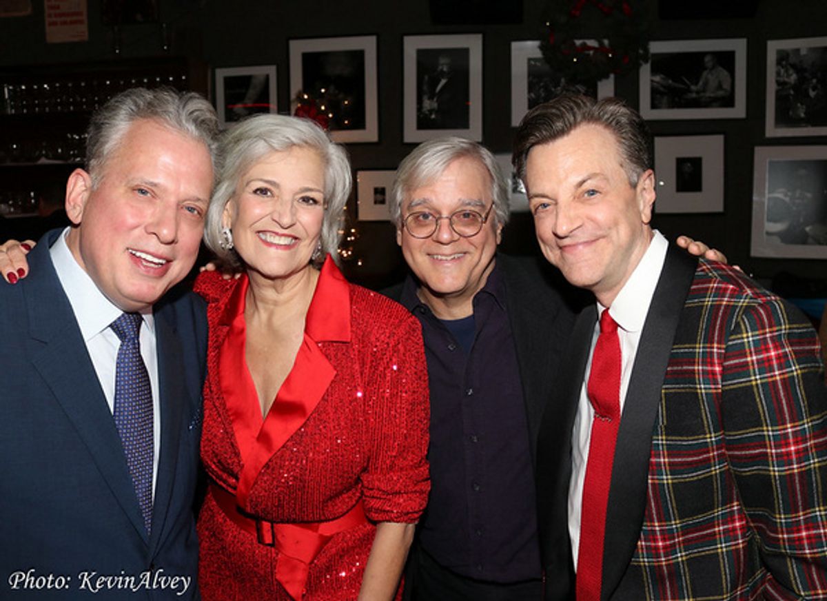 Billy Stritch, Karen Mason, Paul Rolnick, Jim Caruso at 